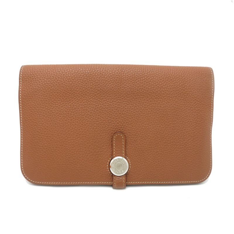 Hermes Wallet Gold