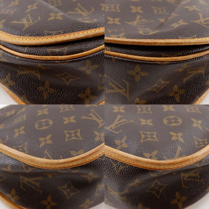 Louis Vuitton Menilmontane PM M40474 Monogram Canvas Brown Ct2193 Ladies