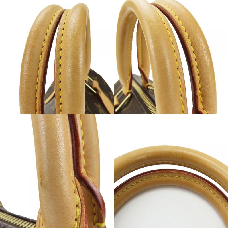 Louis Vuitton Handbag Speedy 25 M41528 Monogram Brown Gold Hardware Mini Boston