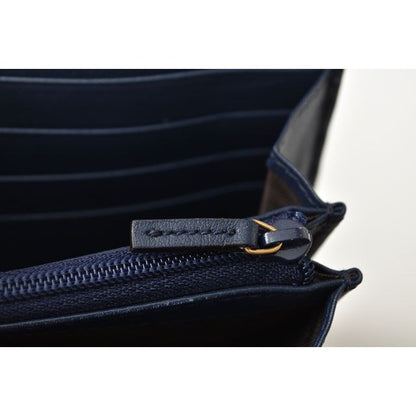 Gucci Wallet Long Continental GG Marmont Denim Chevron — view 6