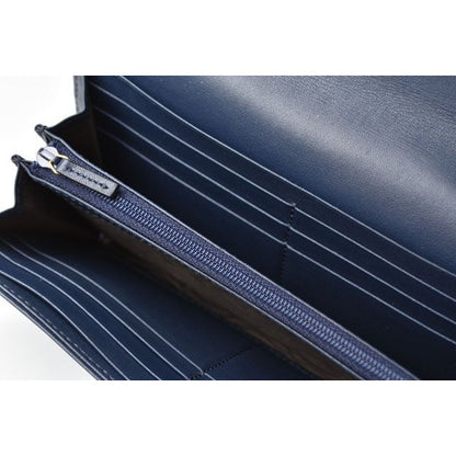 Gucci Wallet Long Continental GG Marmont Denim Chevron — view 8