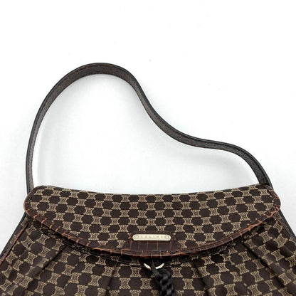 Celine Vc-st-0068 Handbag Shoulder Bag One Shoulder Macadam Tassel Canvas And