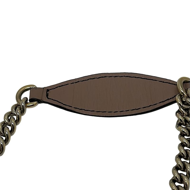 Gucci Shoulder Bag Emilymicro Guccissima Horsebit 295402 Beige Leather