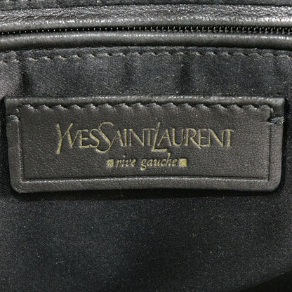 Saint Laurent Handbag Leather 156464 Black Rive Gauche YSL Tote Bag Women