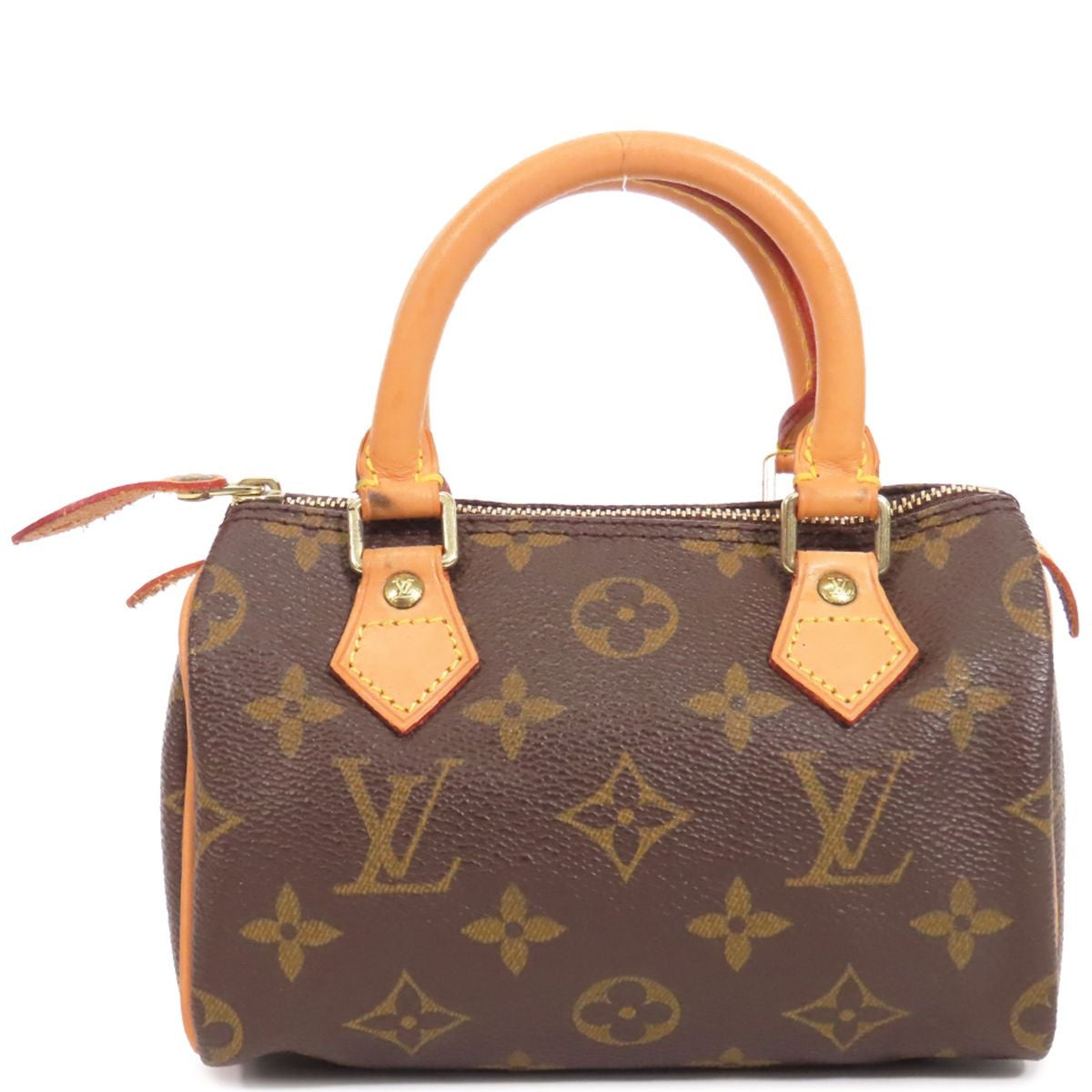 Louis Vuitton Mini Speedy Brown Monogram Canvas Handbag