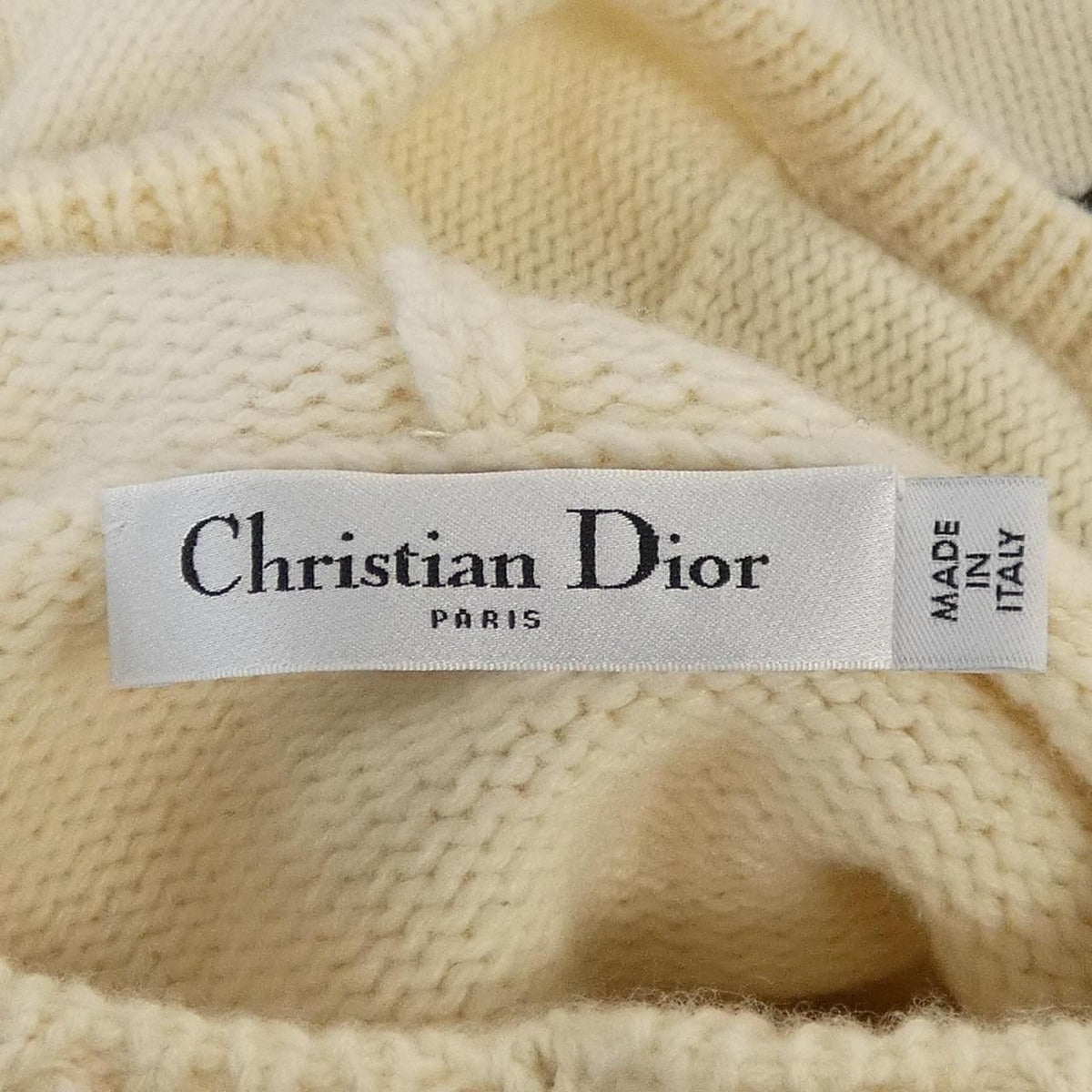 Dior Hoodie Cashmere White Translucency — view 4