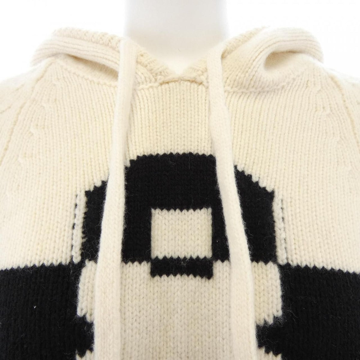 Dior Hoodie Cashmere White Translucency — view 5