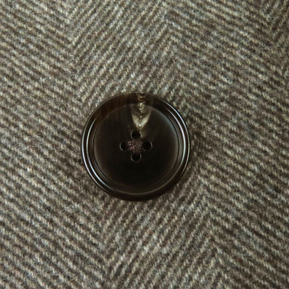 Hermes Wool Single Chest Star Coat Brown 46 Garment Recommended — view 6