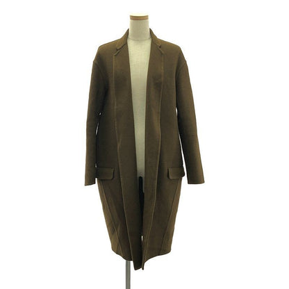 Celine Phoebe Period Cashmere 100% Egg Crombie Coat 34 Brown