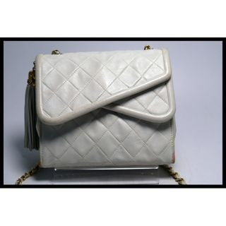 Chanel Quilted GD Metal Fittings Shoulder Bag