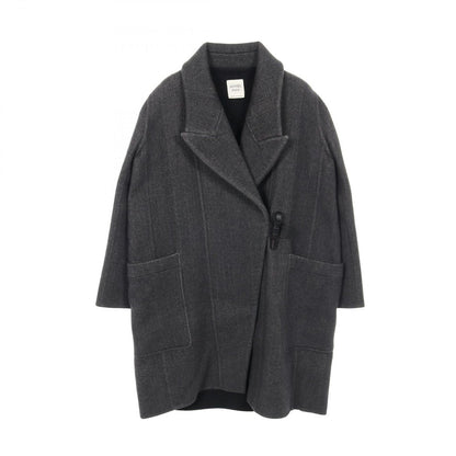 Hermes Gray Cashmere Coat