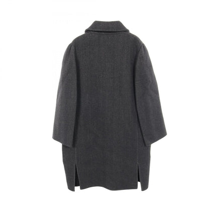 Hermes Gray Cashmere Coat — view 2