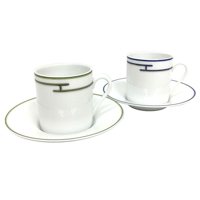Hermes Rhythm Demitasse Cup C S 2 Customer Set Aq7670