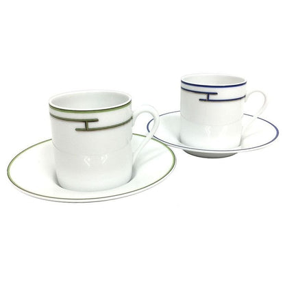 Hermes Rhythm Demitasse Cup C S 2 Customer Set Aq7670