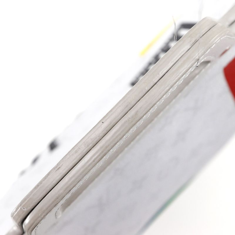 Louis Vuitton Flat Vertical Tote M44627 X White Monogram Canvas Light Gray