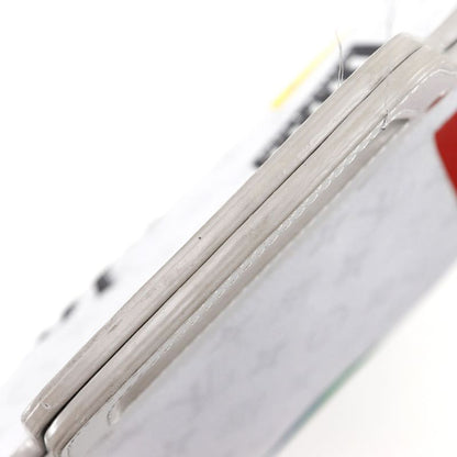 Louis Vuitton Flat Vertical Tote M44627 X White Monogram Canvas Light Gray