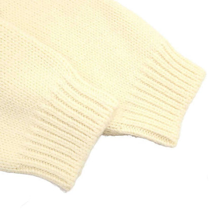 Celine 21aw Oversize D Shetland Crewneck Sweater 2a38q107o Ivory XS
