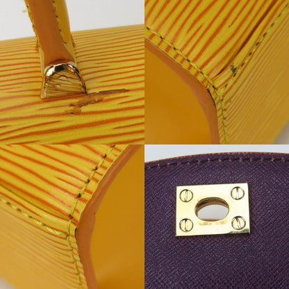Louis Vuitton Handbag Malesherbes M52379 Epi Leather Yellow Gold Hardware Top