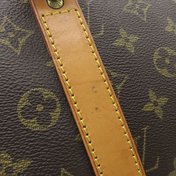 Louis Vuitton Boston Bag Keepall 55 Monogram Canvas Monogram Gold Hardware