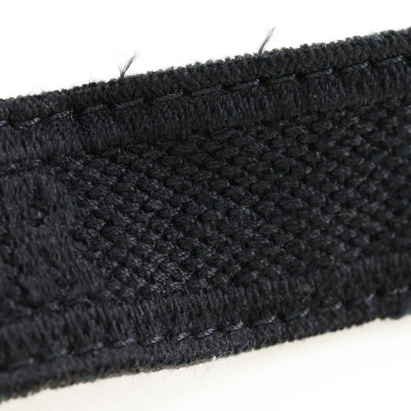 Dior Christian Dior Messenger Mesh Canvas Black Women's Shoulder Bag