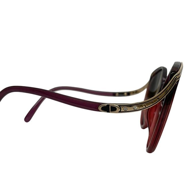 Christian Dior Sunglasses In Bordeaux Brown Gradient