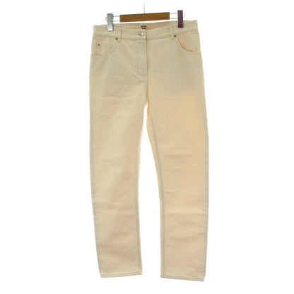 Hermes Denim Jeans 36 White Recent