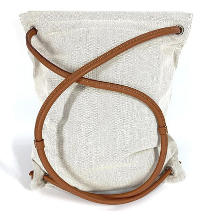 Hermes Backpack Sac Aline MM Sac Aline MM Toile Chevron Beige