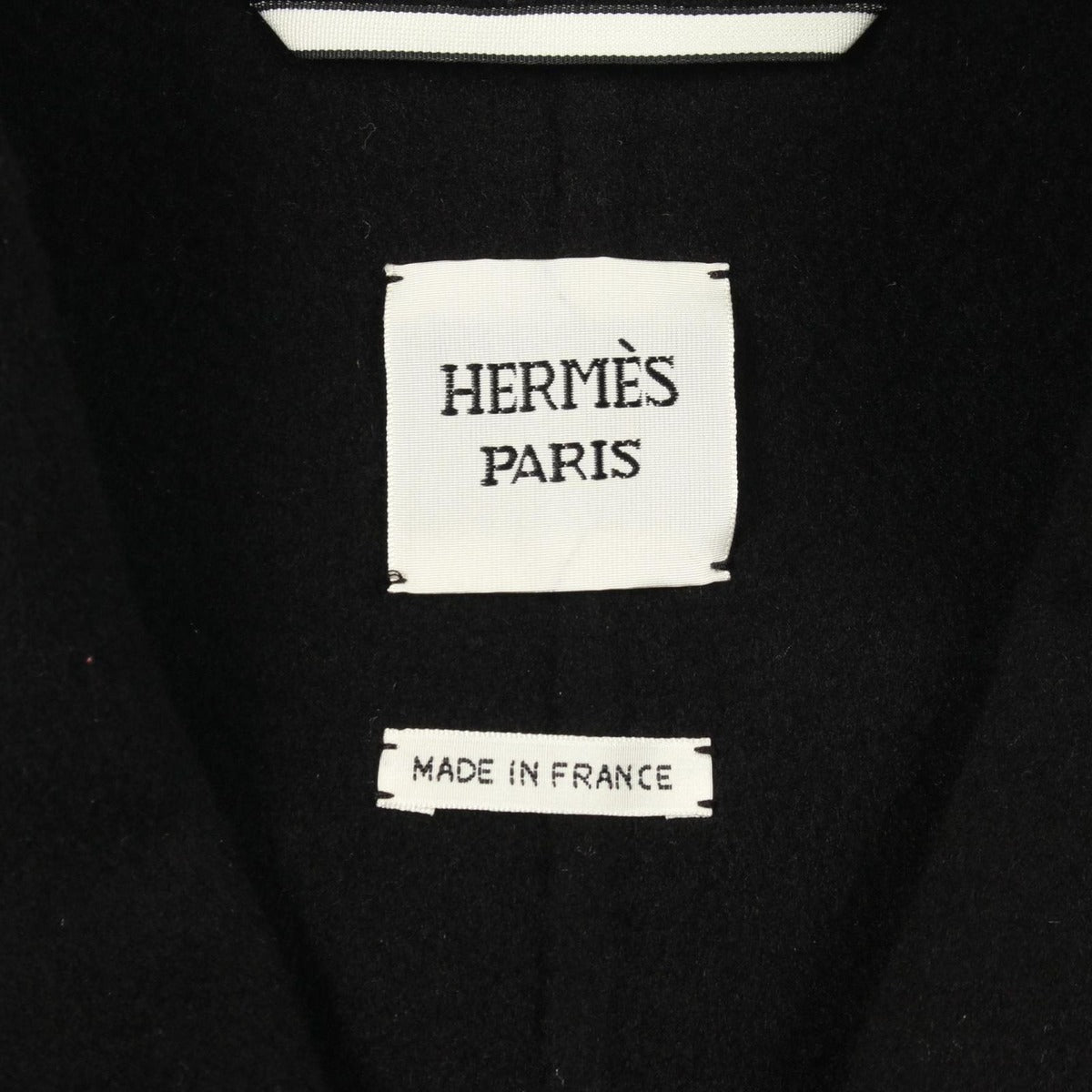 Hermes Button Cashmere Coat — view 3
