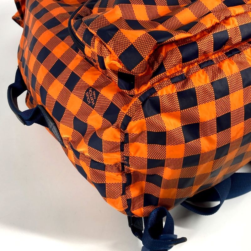 Louis Vuitton Backpack Sac Light Pack N41188 Nylon Orange
