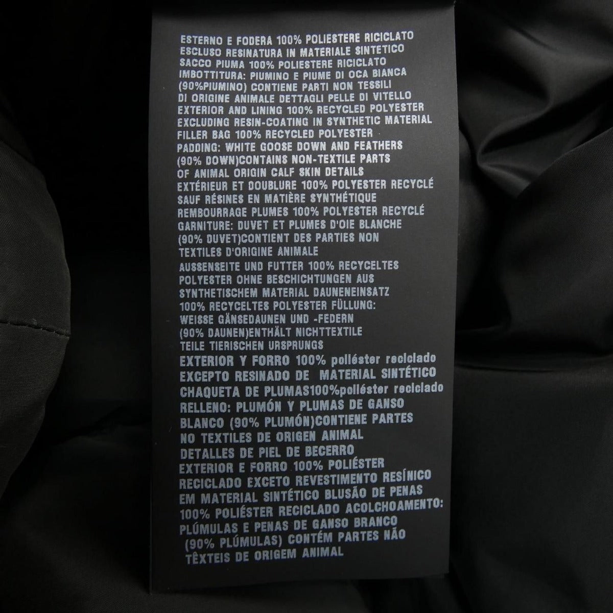 Prada Triangle Logo Down Vest — view 3