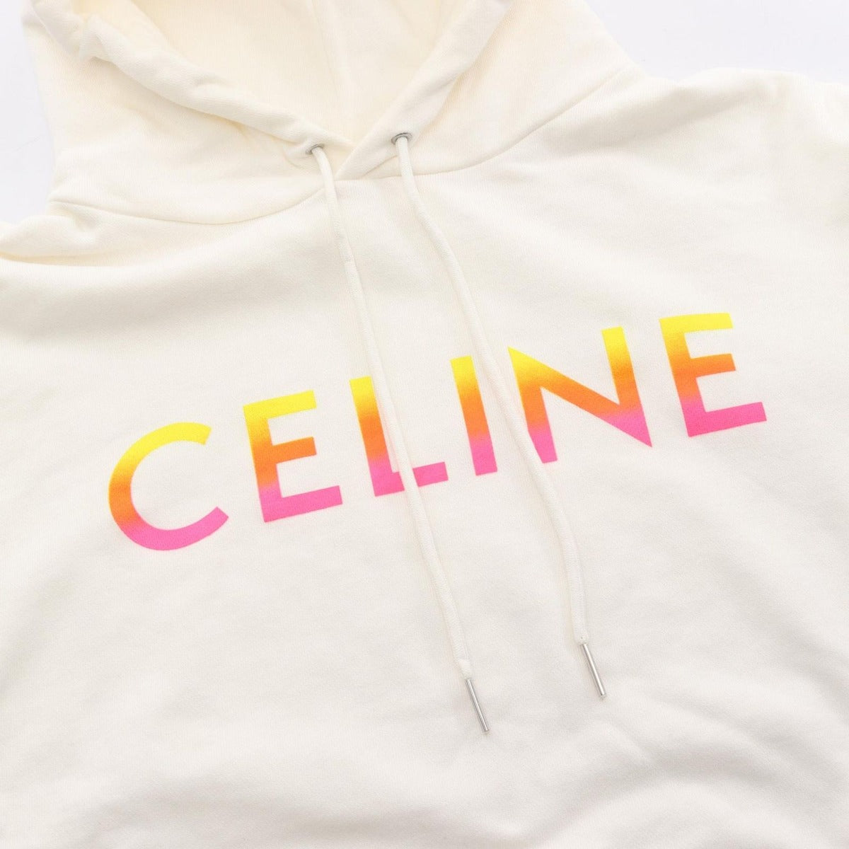 Celine Hoodie Cotton White — view 15