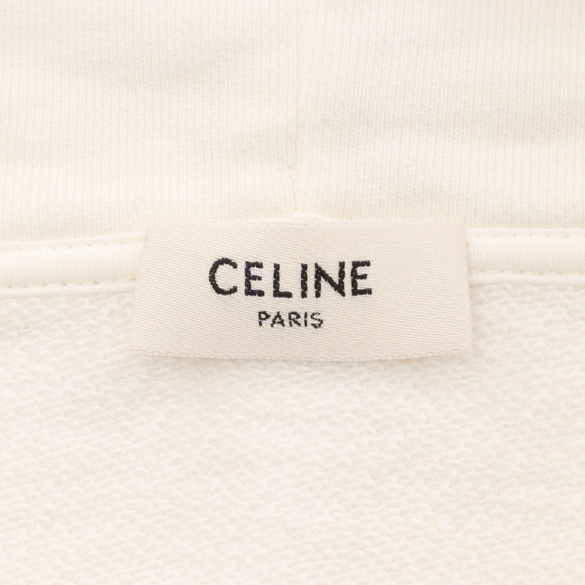 Celine Hoodie Cotton White — view 3