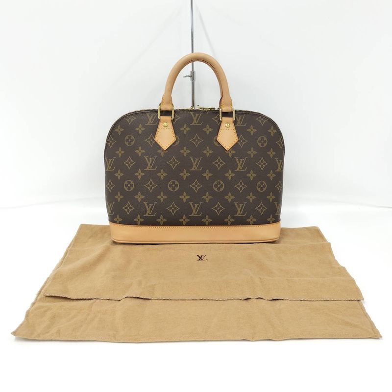 Louis Vuitton Alma Handbag Monogram Brown M51130