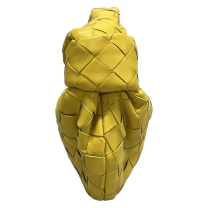 Bottega Veneta Handbag Mini The Jodie Yellow Leather