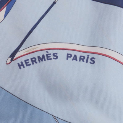 Hermes Carré 90 ARCS EN Ciel Scarf Silk Women