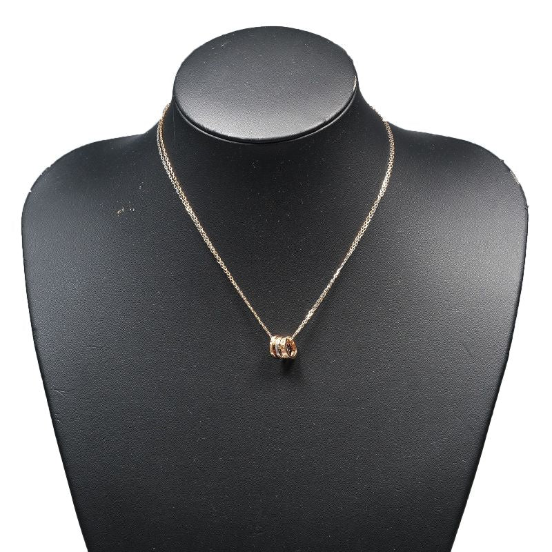 Cartier Love Three Hoops 18K Pink Gold X 18K White Gold X Diamonds Ladies 8.8g