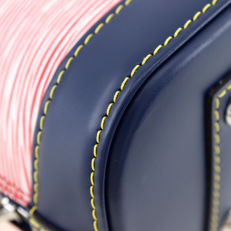 Louis Vuitton Alma BB Epi - Denim 2WAY Shoulder M54548 Epi Leather Red/navy