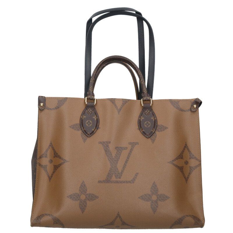 Louis Vuitton M45321 On The Go MM Monogram Giant Tote Bag Men's MM