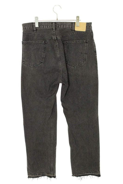 Celine 2n932947f Cut Off Charcoal Wash Denim Pants Men's 32