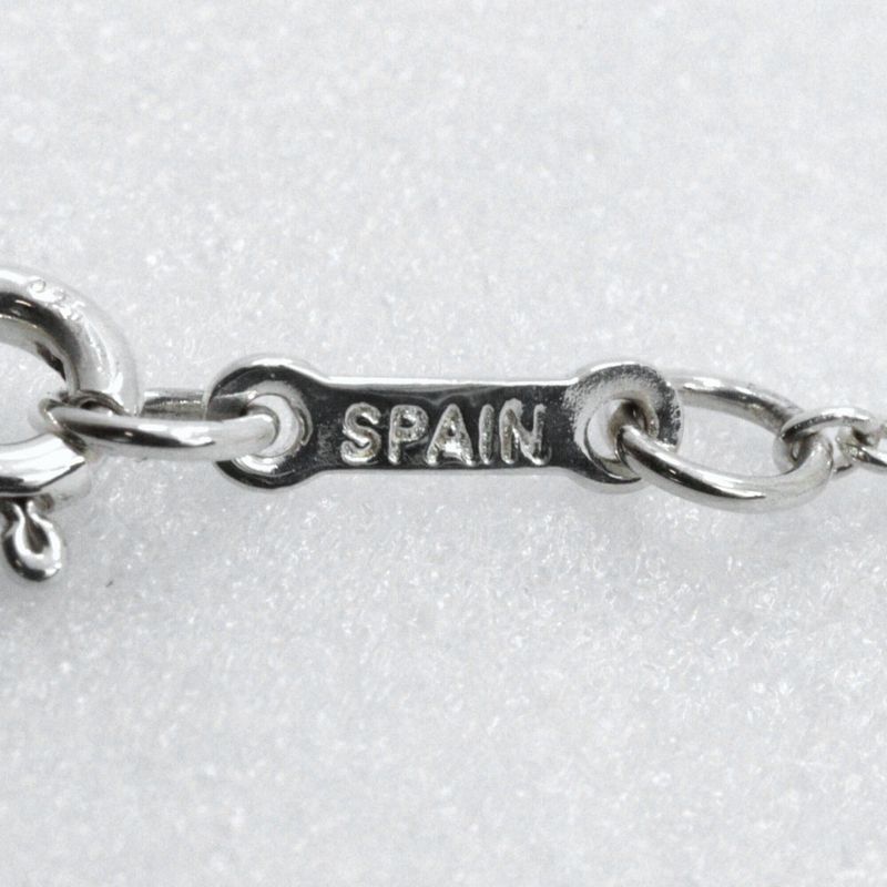 Tiffany & Co Open Heart Elsa Peretti 925 Silver Ladies 5.9g Necklace