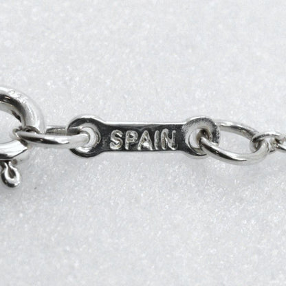 Tiffany & Co Open Heart Elsa Peretti 925 Silver Ladies 5.9g Necklace