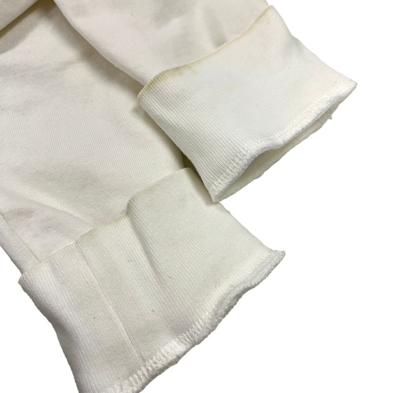 Louis Vuitton 21aw Embossed Long Sleeve T-Shirt Dt3 Hly23w White XS