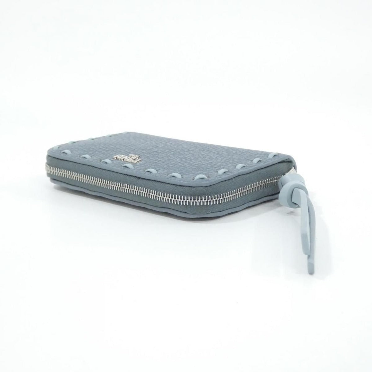 Fendi Selleria Peekaboo Aurn Wallet Mercury — view 3