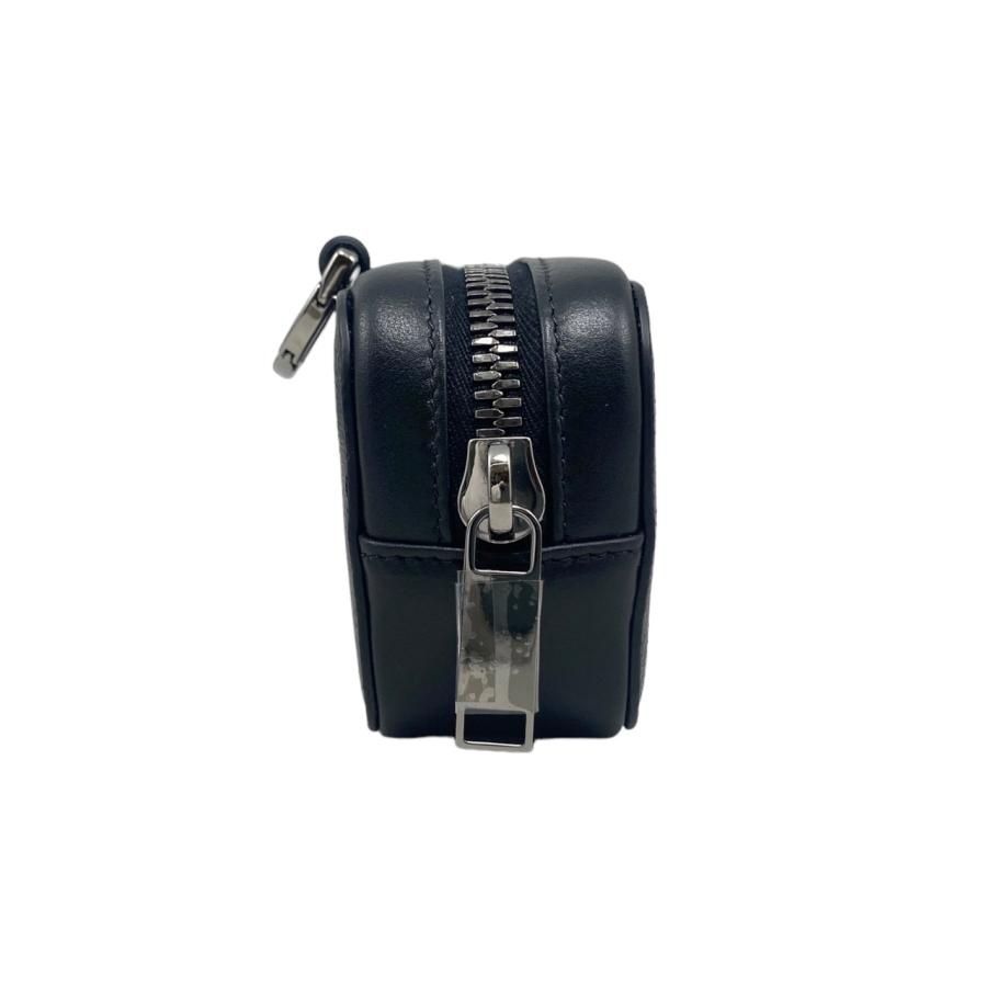 Christian Dior Shoulder Bag Horizontal Nano Pouch 2esbc269cdp Logo Black Silver