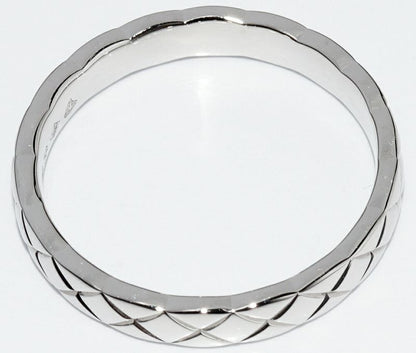 Chanel Ring Pt950 Coco Cush Ring Medium Model J11116