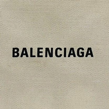 Balenciaga Tote Bag Navy Cabas Su Natural White Black