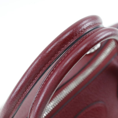 Hermes Bolide 31 029812ck K1 Taurillon Clemence Rouge Grenat X Ladies Handbag