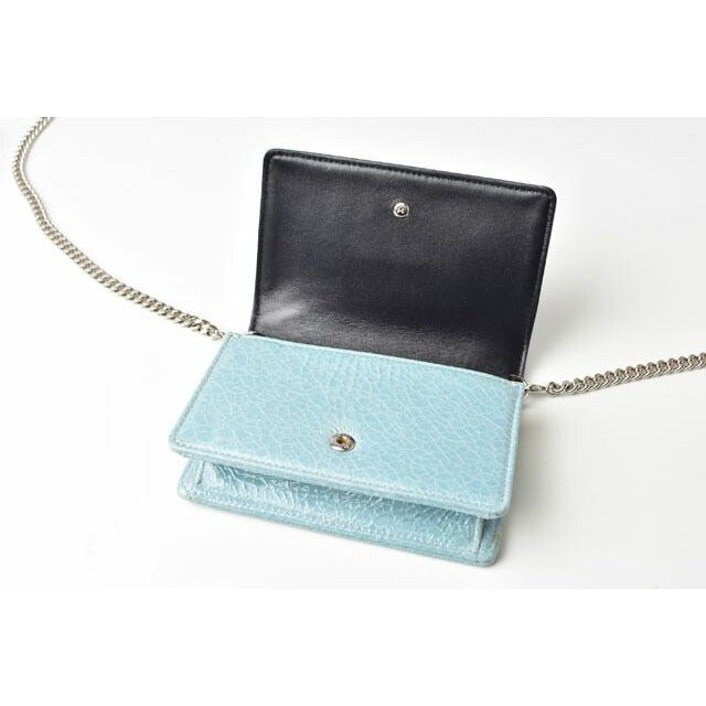 Christian Dior Chain Pouch Mini Wallet Cannage — view 7