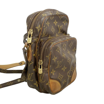 Louis Vuitton Shoulder Bag Monogram Amazon Brown — view 2