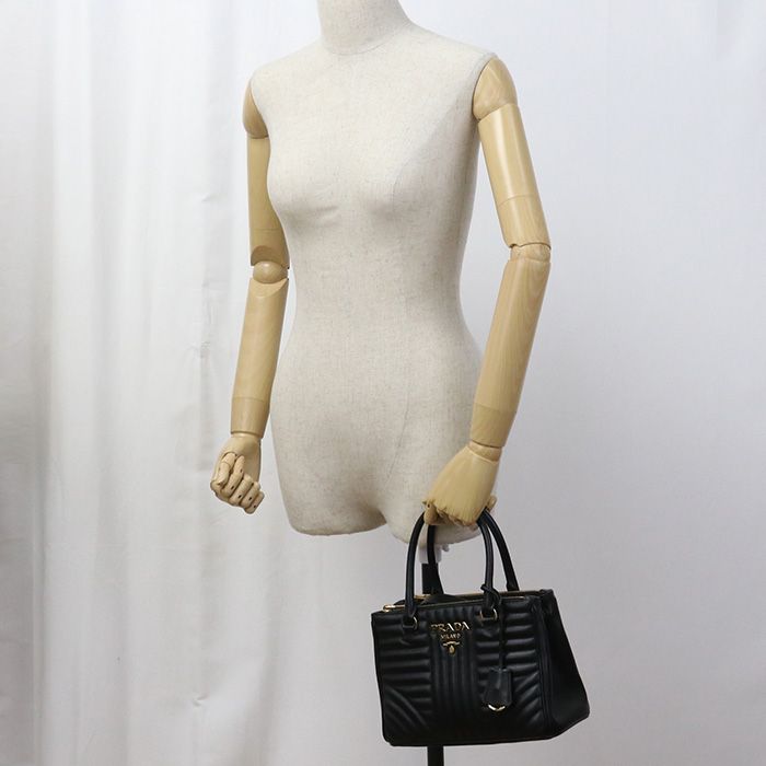 Prada 2WAY Tote Bag Leather Women